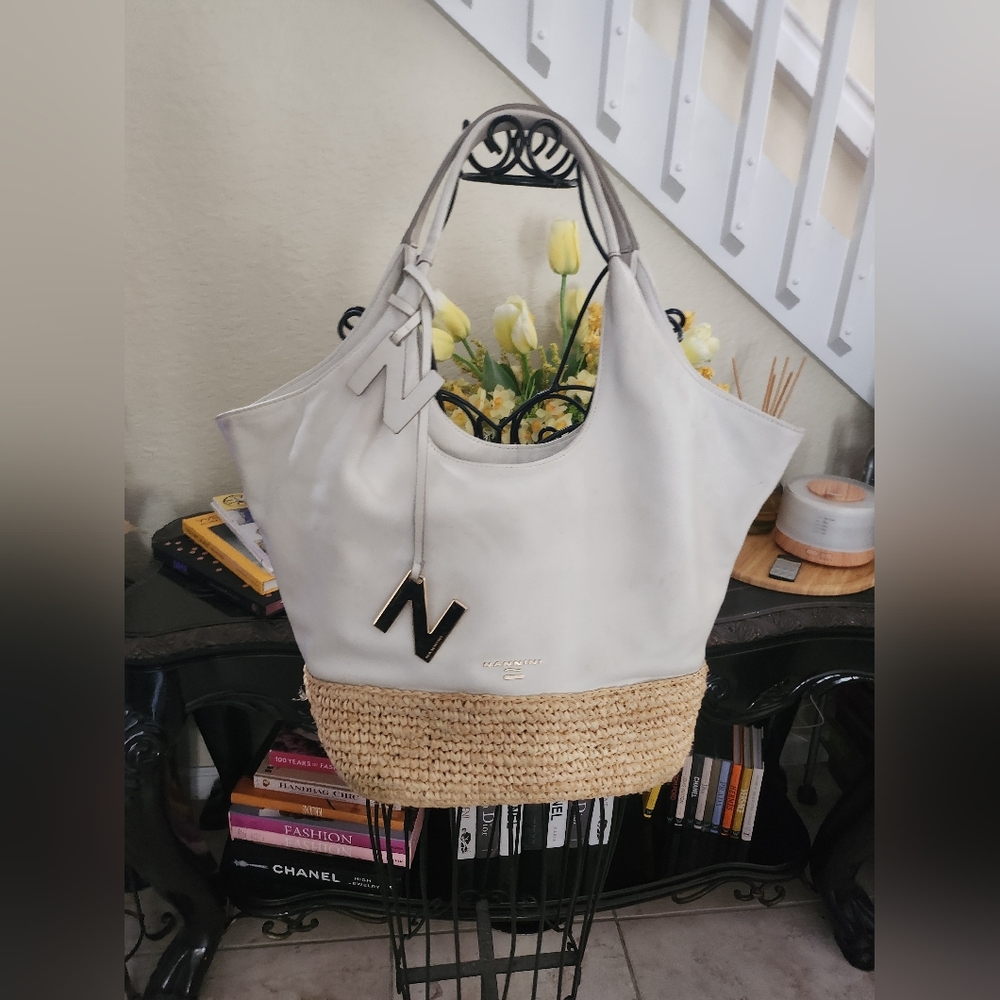 Nannini leather shoulder bag